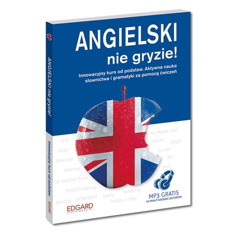 Angielski nie gryzie Książka MP3 poziom A1 A2 EDGARD