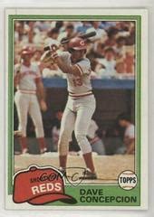 Dave Concepcion #375 Prices | 1981 Topps | Baseball Cards