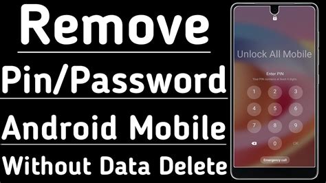 Remove Forgot Password Any Android Mobile Without Data Loss Unlock All Mobile Youtube