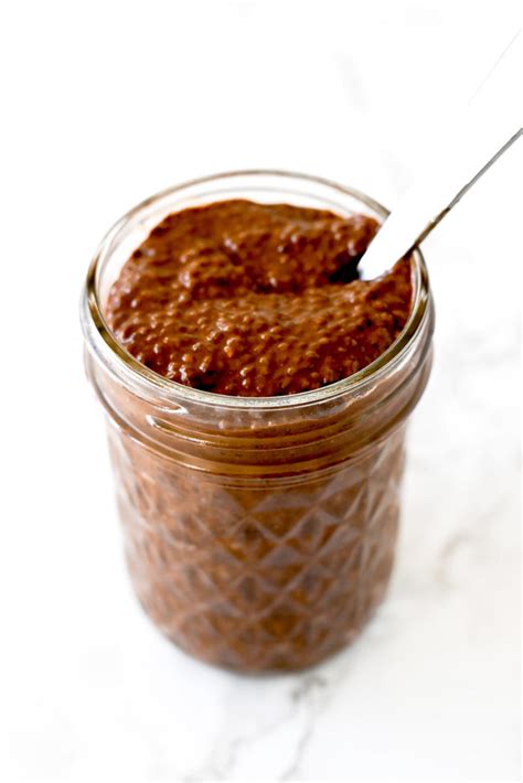 Chocolate Chia Pudding With Almond Milk The Taste Of Kosher