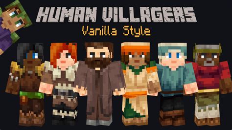 Human Villagers Texture Pack Para Minecraft Zonacraft