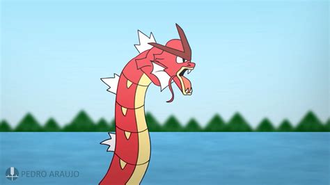 Golds Gyarados Pokémon Pedro Animation Wiki Fandom