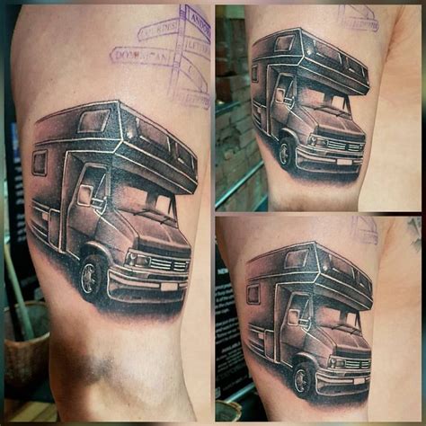 Talbot Camper Van To Be Continued Rock Revival Jean Tatting Tattoos