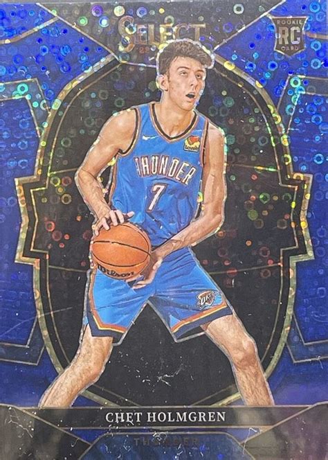 Chet Holmgren 2022 Select 83 Concourse Blue Disco 25 Price Guide