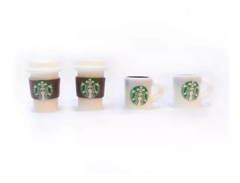 Set De Café Starbucks 1 6 Para Hot Toys Phicen O Barbie MercadoLibre