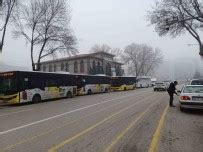 Afyonkarahisar Da Sisli Hava Etkili Oldu Afyon