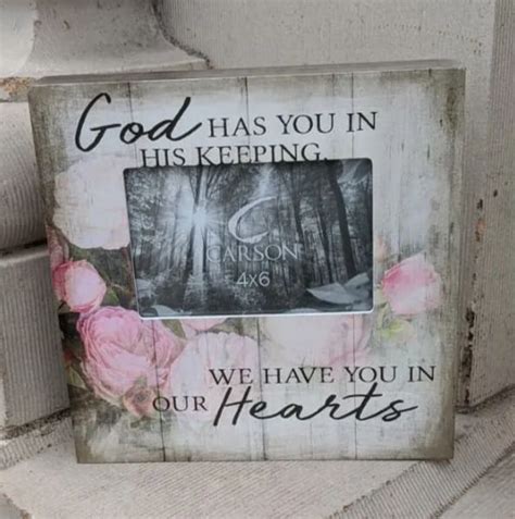 Sympathy Frame God In Stanley Wi Eles Flowers