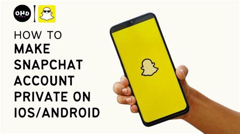 How To Make Snapchat Account Private On IOS Android 2023 Ultimate