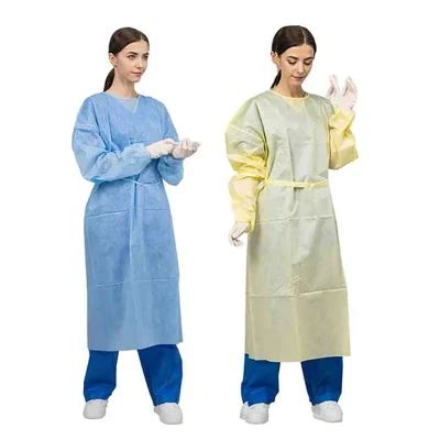 Pp Pe Sms Nonwoven Protective Clothing Disposable Medical Surgical