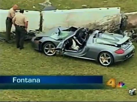 Porsche Carrera GT 2005 Crashed And Kills Two People Years Before The