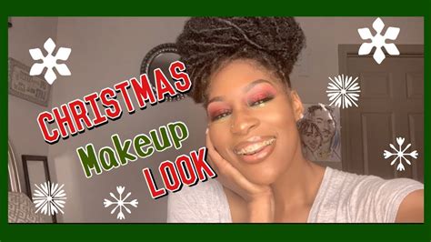 CHRISTMAS MAKEUP LOOK MAKEUP TUTORIAL VLOGMAS DAY 15 BYBWITHP TV YouTube