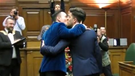 Watch A Video Of One Of The UK S First Gay Weddings Attitude