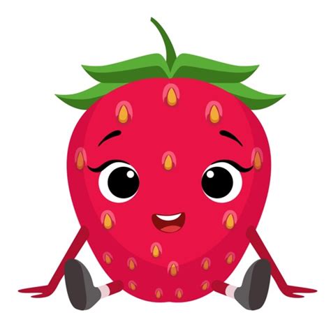 Strawberries Animated By Aman Kumar