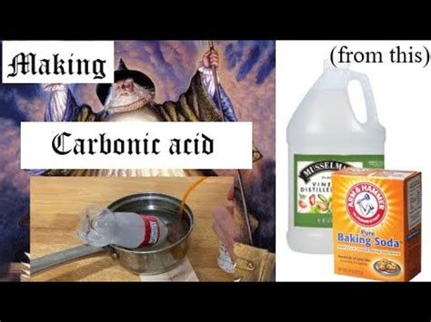 Making Carbonic Acid Out Of Household Items Youtube