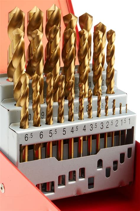 RS PRO RS PRO 25 Piece Twist Drill Bit Set For Metal 13mm Max 1mm