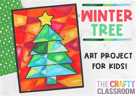 Christmas Tree Art - The Crafty Classroom