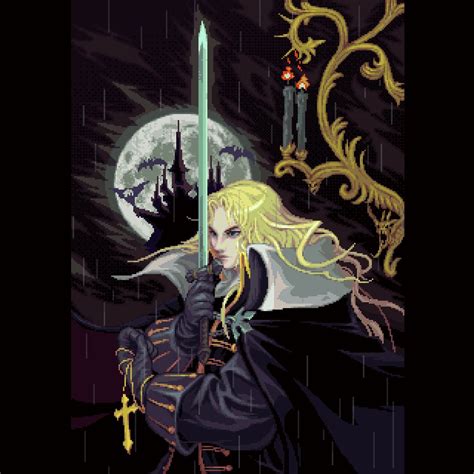 The Art Of Video Games On Twitter Pixel Art Castlevania Symphony