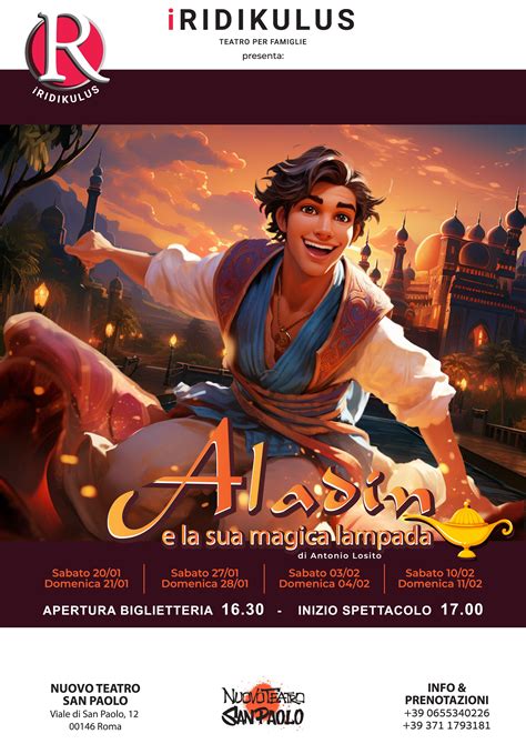 Aladin E La Sua Lampada Magica 20 4 Gennaio Febbraio 2024