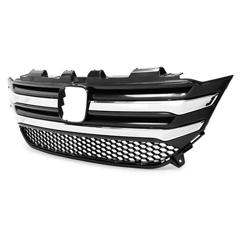 Teledu For Honda Pilot Front Upper Grille With Chrome Trim