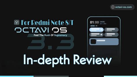 Octavi Os In Depth Review Redmi Note T Android Aosp Custom