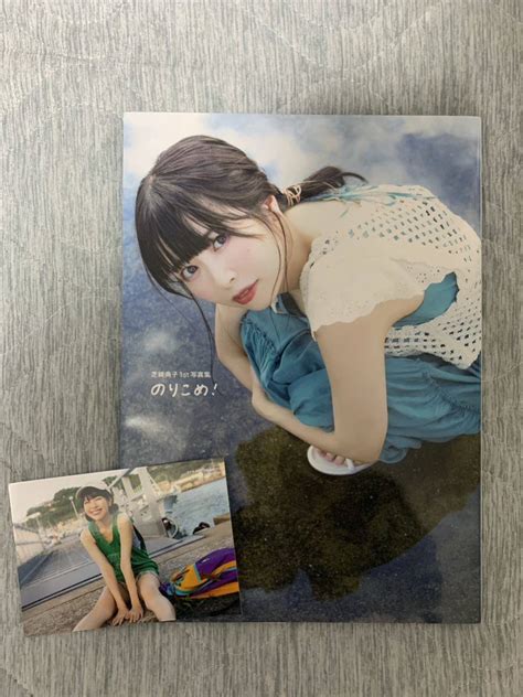 Yahooオークション 中古写真集 芝崎典子1st写真集 のりこめ 生写真