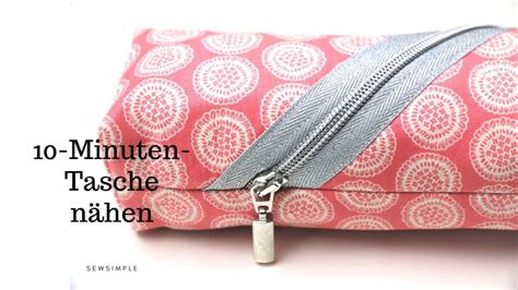 Tasche N Hen In Minuten Ideale Anleitung F R Anf Nger