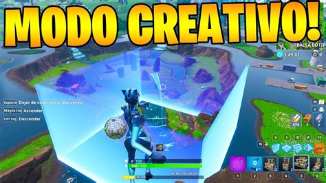 Nuevo Bug Para Tener Modo Creativo En El Mapa De Fortnite Youtube