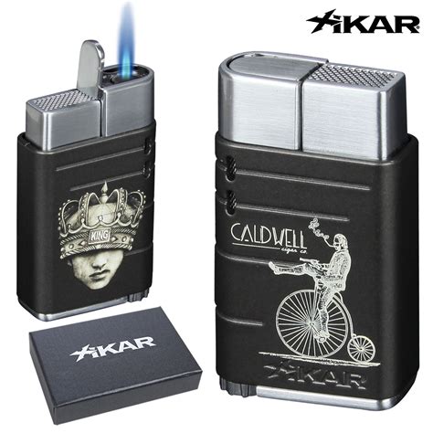 Caldwell Xikar Linea Torch Lighter Gunmetal Cigar Page