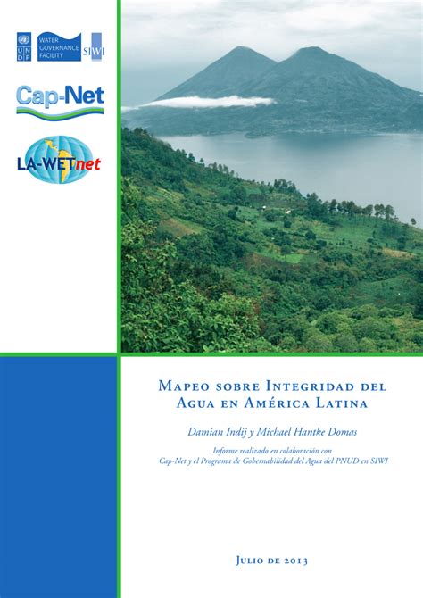 PDF Mapeo sobre Integridad del Agua en América Latina
