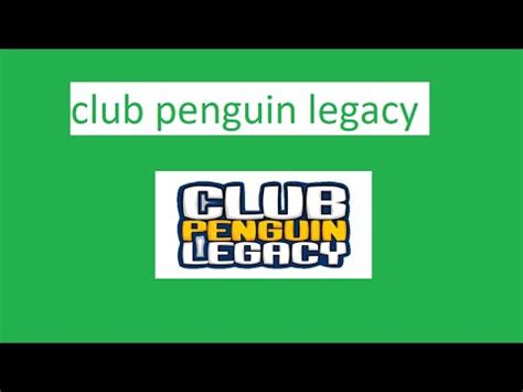 Club Penguin Legacy YouTube