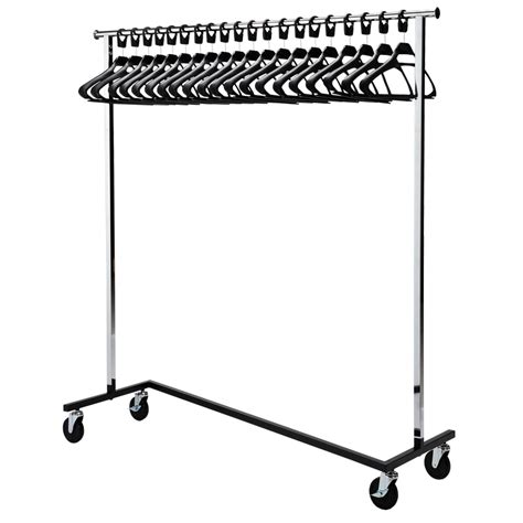 Polished Chrome Garment Rail Ese Direct