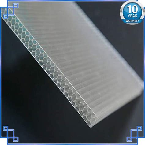 Honeycomb Pc Sheet Polycarbonate Plastic Sheets Supplier