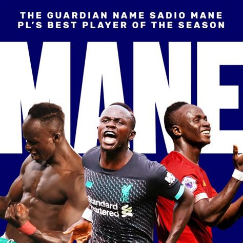 Premier League Sadio Mané élu Meilleur Joueur De La Saison Par The