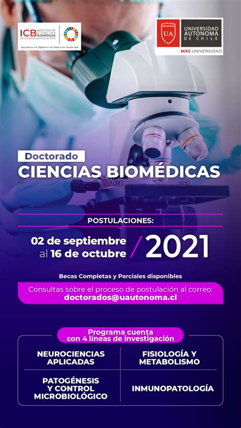 Postulaciones Doctorado En Ciencias Biom Dicas Universidad Autonoma