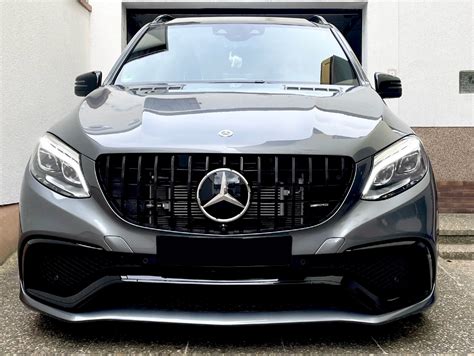 Mercedes GLE SUV W166 AMG Tuning With A Panamericana Style Grill From