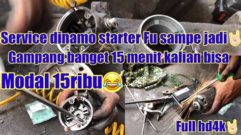 Cara Ganti Arang Dinamo Stater Satria Fu Youtube