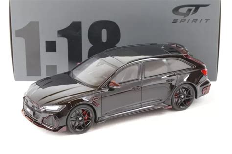 1 18 GT SPIRIT GT868 Audi RS6 Avant C8 Abt RS6 Night Noir 2021 EUR