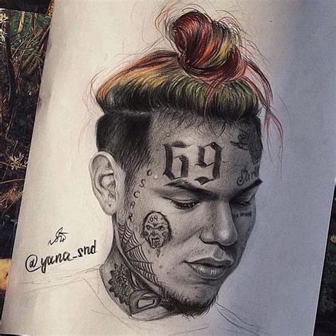 6ix9ine On Instagram Best Draw I Have Ever Seen 💦💦yanasnd 🏆 ️” In