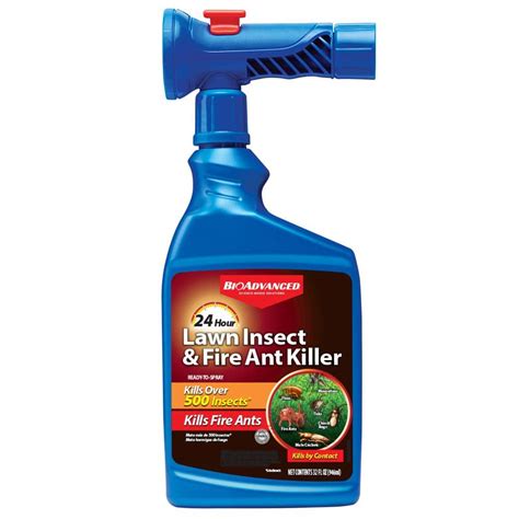 Bioadvanced 32oz 24 Hour Lawn Insect Killer And Fire Ant Killer Ready