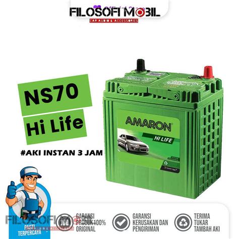 Aki Mobil Amaron Hi Life D R Ns Aki Kering Mobil Isuzu Panther