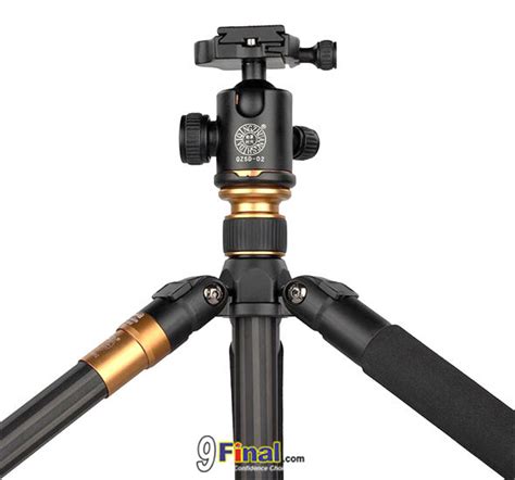 Qzsd Q999c Professional Carbon Fiber Tripod Monopod Ball Head For Dslr