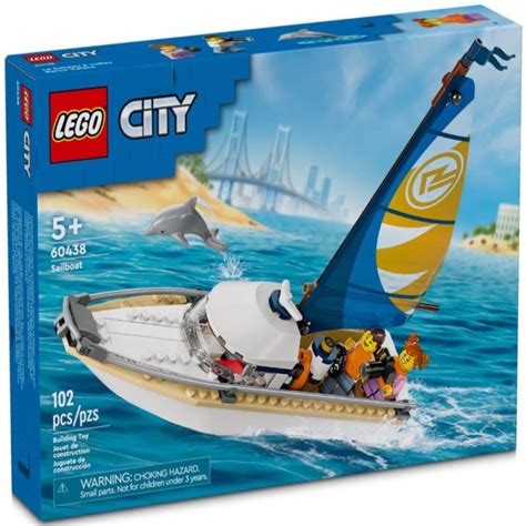Lego 60438 City Sailboat 102 Pieces — Toycra