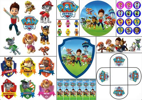 Divertido Kit De Paw Patrol O Patrulla Canina Para Imprimir Gratis