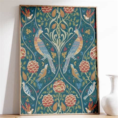 William Morris Vintage Art Poster Gallery Quality Print Etsy