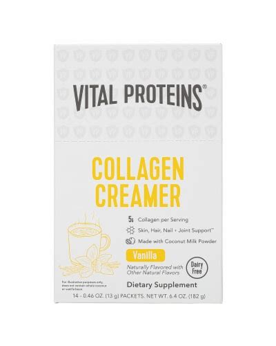 Vital Proteins Vanilla Collagen Creamer, 14 ct - QFC