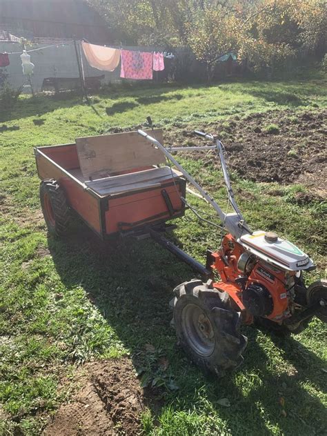 Motocultor Kubota 350 cu remorca și accesorii Gura Raului OLX ro