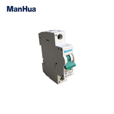 MK7Z-63 MCB 16A 25A 63A 1P 4P 6KA Single Double Pole C Curve ...