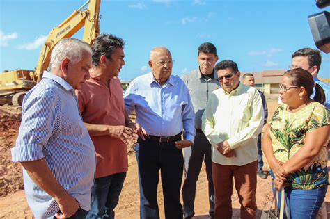 Prefeito Dr Pessoa Vistoria Obras Do Hospital Da Mulher De Teresina