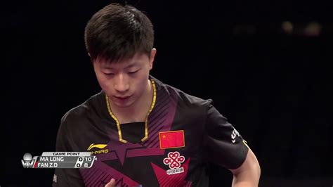 MA Long Vs FAN Zhendong 2017 Qatar Open Ms Final Full Match YouTube