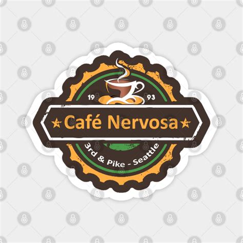 Cafe Nervosa from Frasier - Frasier - Magnet | TeePublic